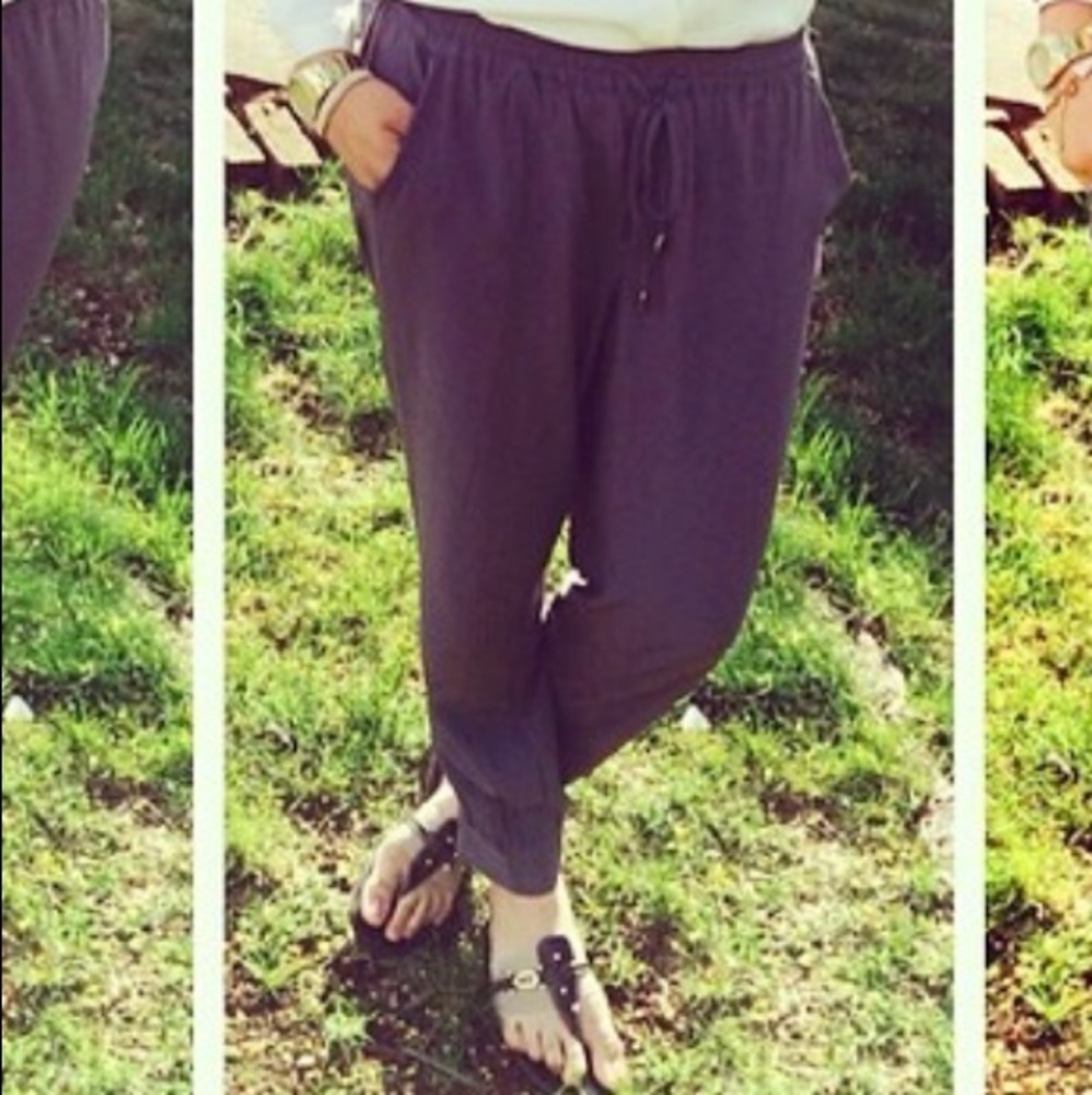 Grey Jogger Pants.
